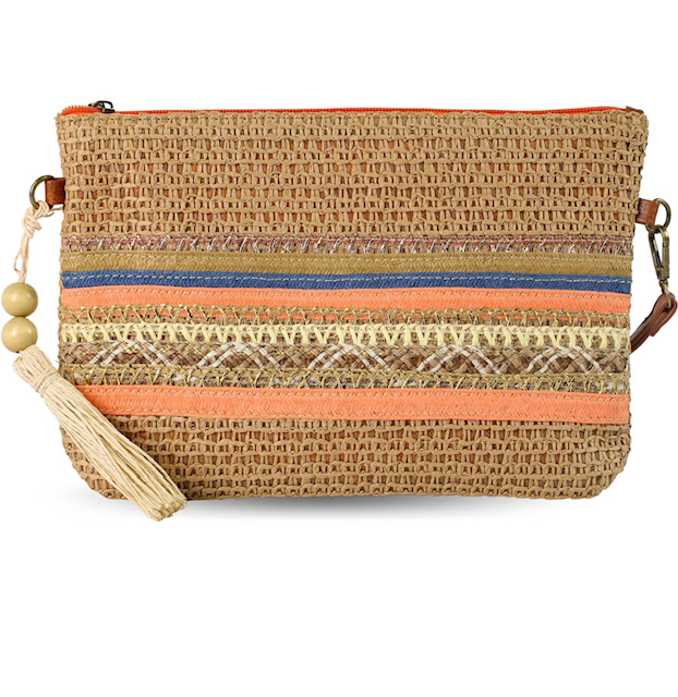 Cartera de rafia