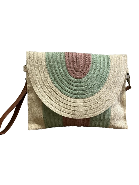 Cartera de rafia