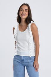 Blusa blanca  Molly Bracken